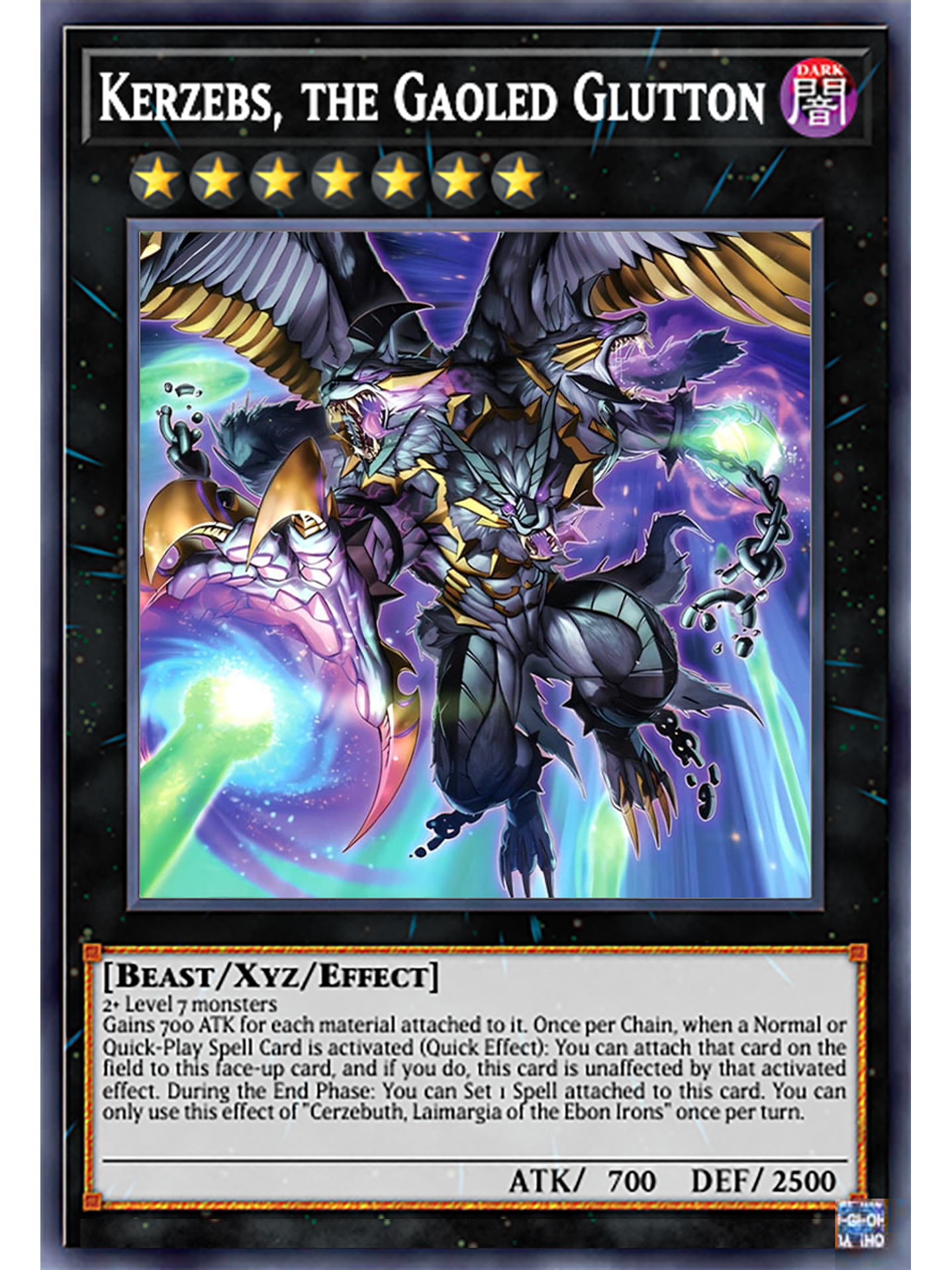 Kerzebs, the Gaoled Glutton - DOOD-EN048 - Common 1st Edition 1