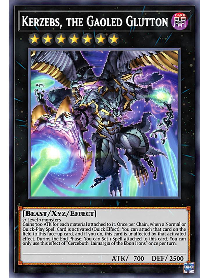 Kerzebs, the Gaoled Glutton - DOOD-EN048 - Common 1st Edition 1