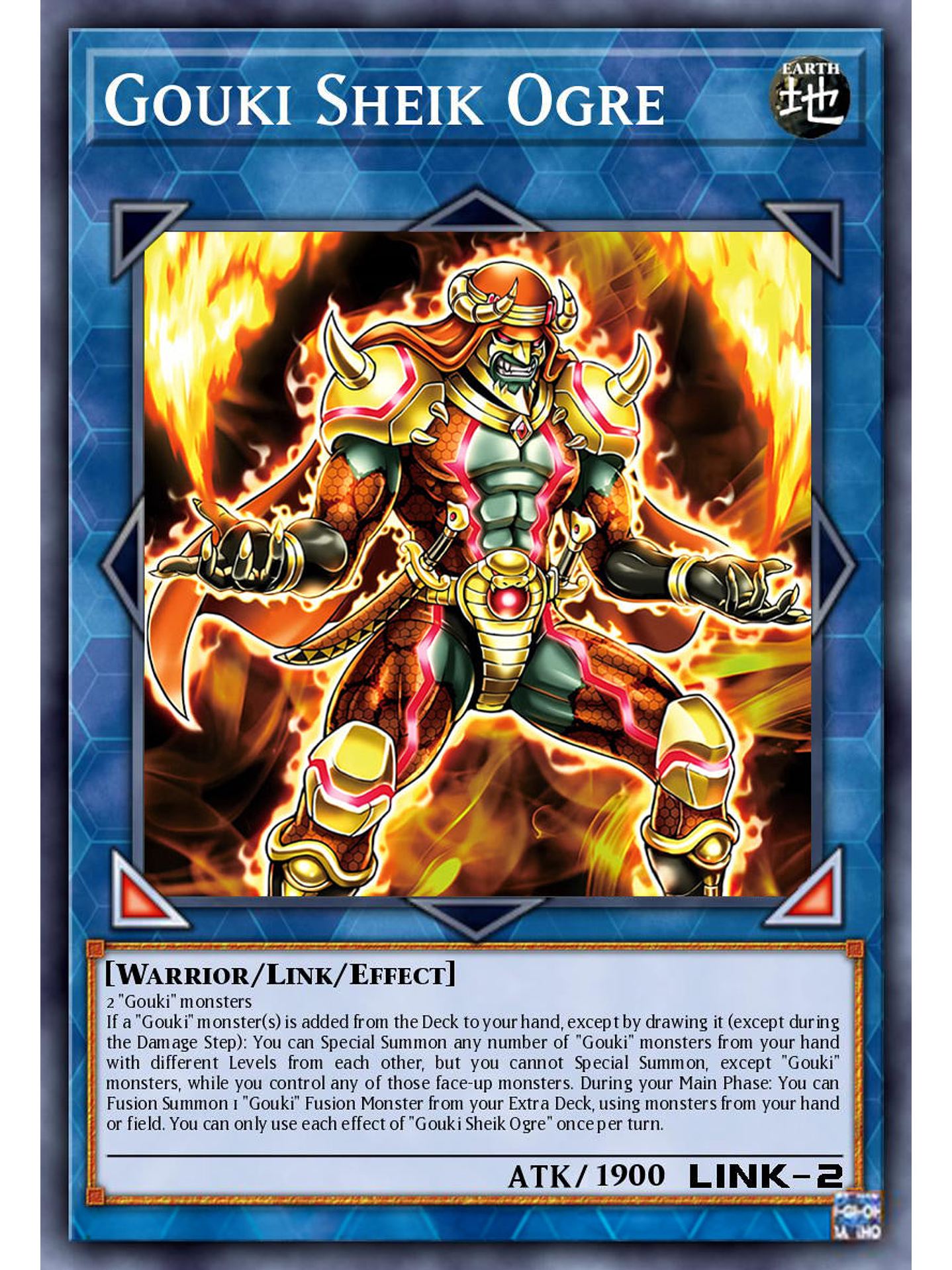 Gouki Sheik Ogre - DOOD-EN050 - Common 1st Edition 1