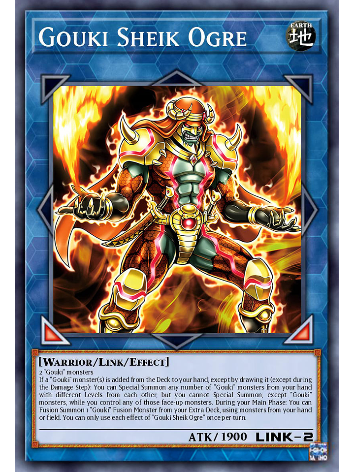 Gouki Sheik Ogre - DOOD-EN050 - Common 1st Edition 1