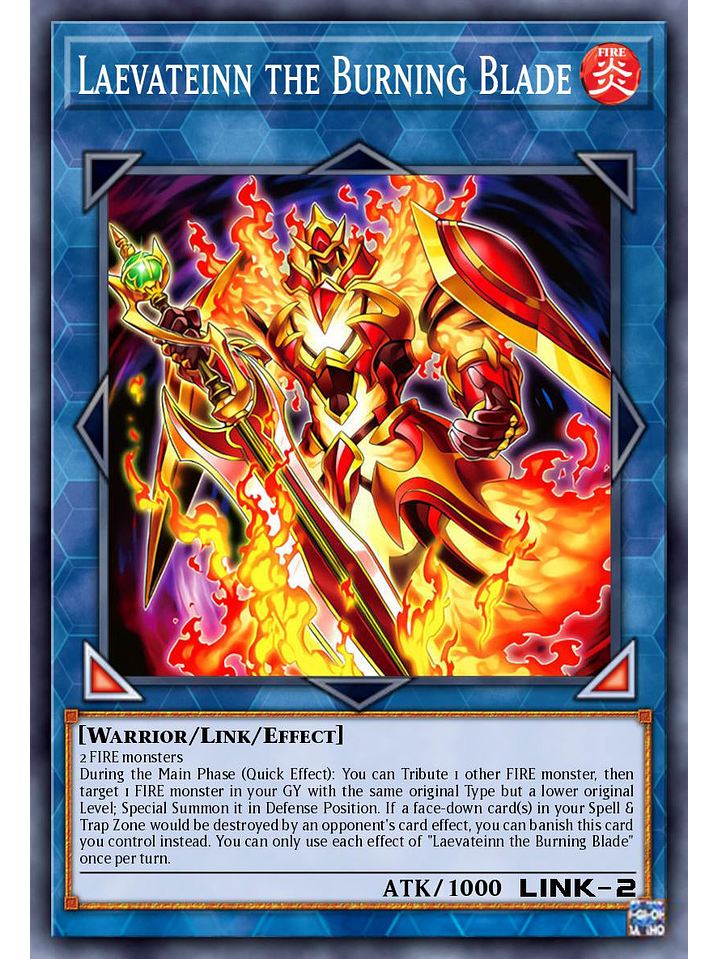 Laevateinn the Burning Blade - DOOD-EN053 - Super Rare 1st Edition 1