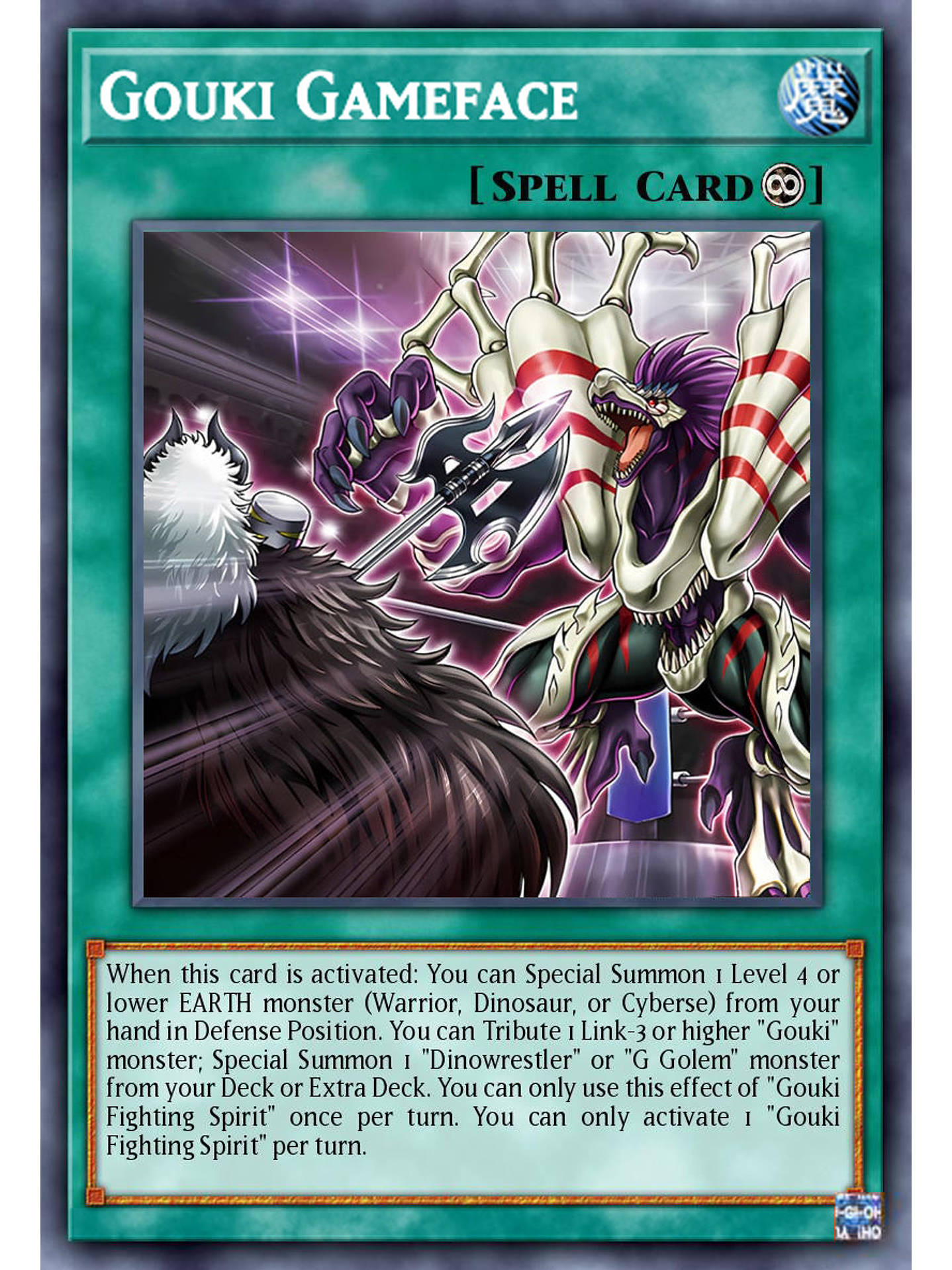 Gouki Gameface - DOOD-EN056 - Common 1st Edition 1