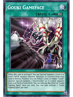 Gouki Gameface - DOOD-EN056 - Common 1st Edition