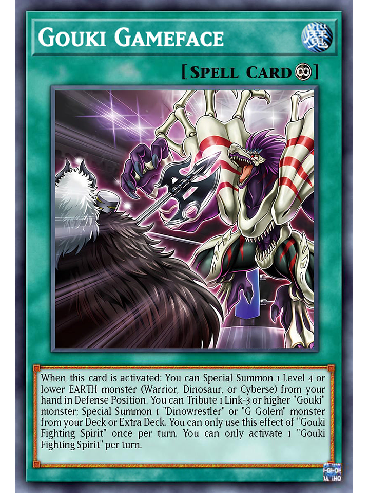 Gouki Gameface - DOOD-EN056 - Common 1st Edition 1