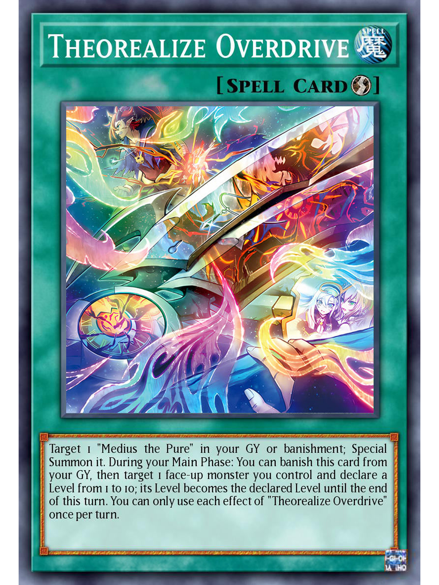 Theorealize Overdrive - DOOD-EN059 - Common 1st Edition 1