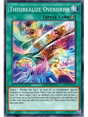 Theorealize Overdrive - DOOD-EN059 - Common 1st Edition