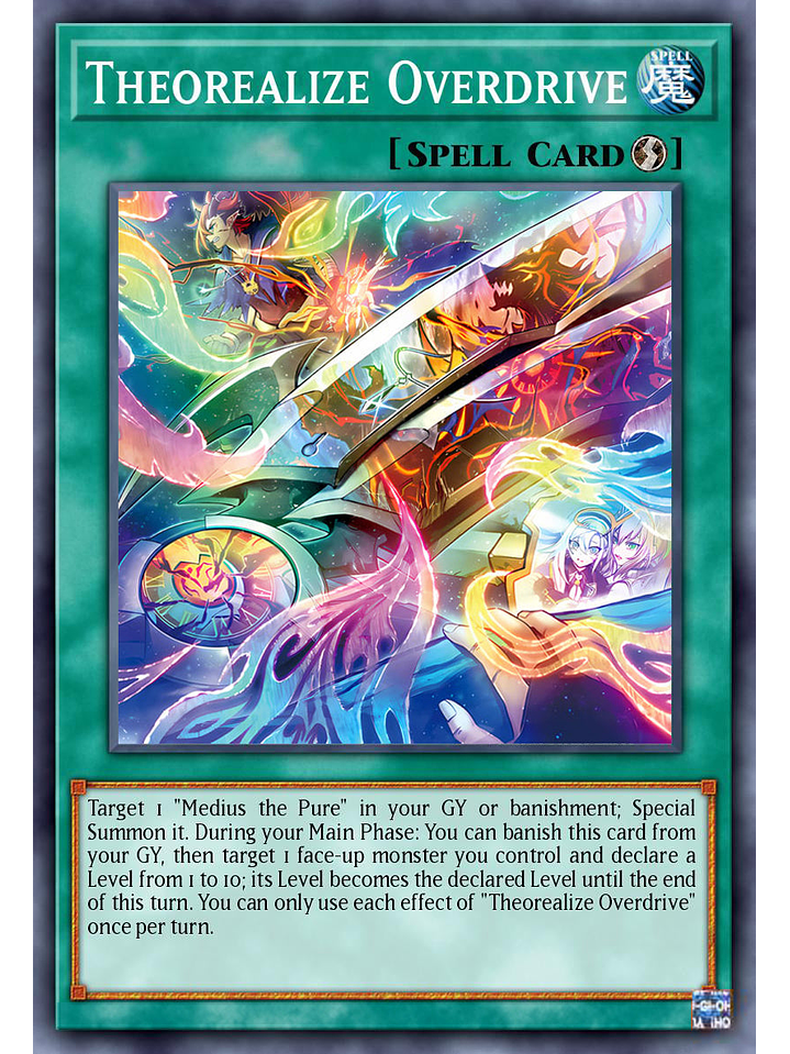 Theorealize Overdrive - DOOD-EN059 - Common 1st Edition 1