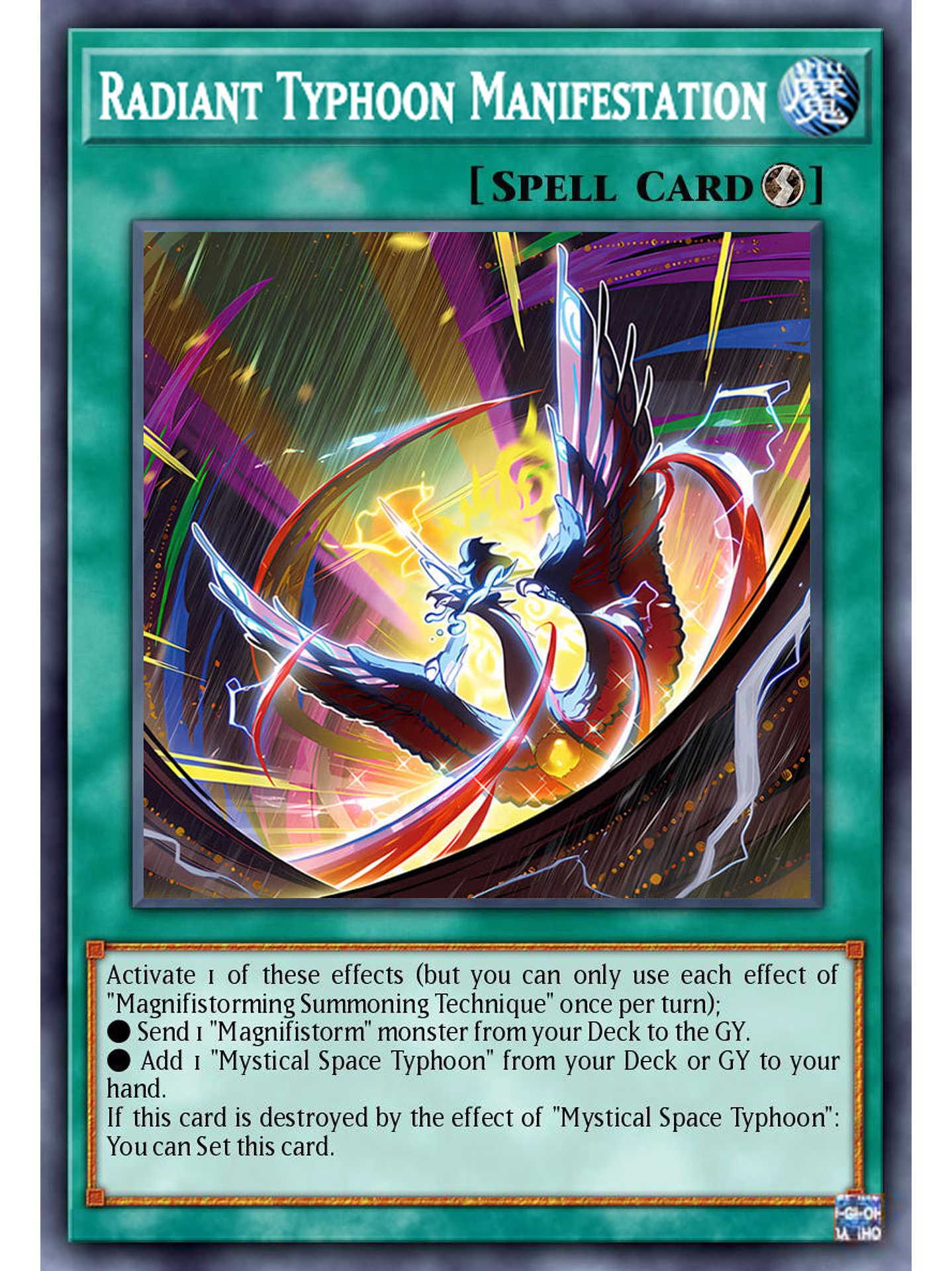 Radiant Typhoon Manifestation - DOOD-EN062 - Common 1st Edition 1