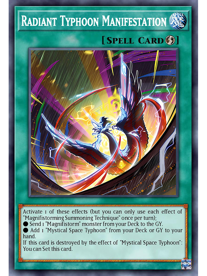 Radiant Typhoon Manifestation - DOOD-EN062 - Common 1st Edition 1