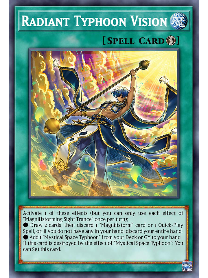 Radiant Typhoon Vision - DOOD-EN063 - Common 1st Edition 1