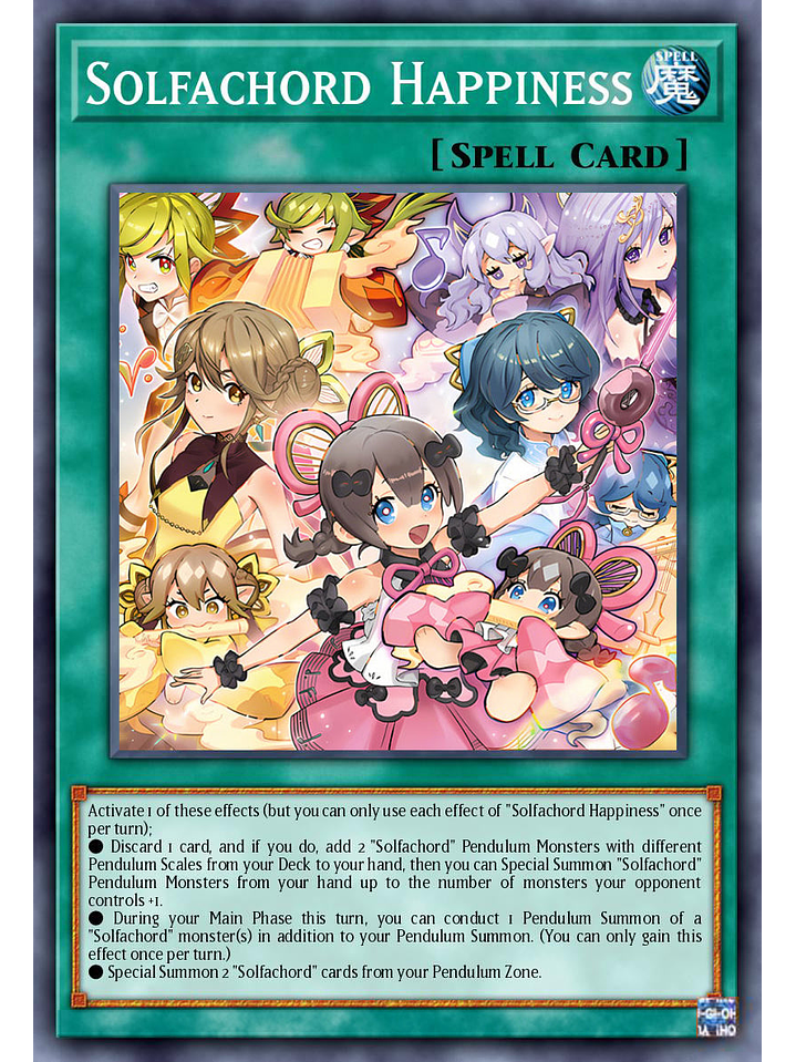 Solfachord Happiness - DOOD-EN065 - Common 1st Edition 1