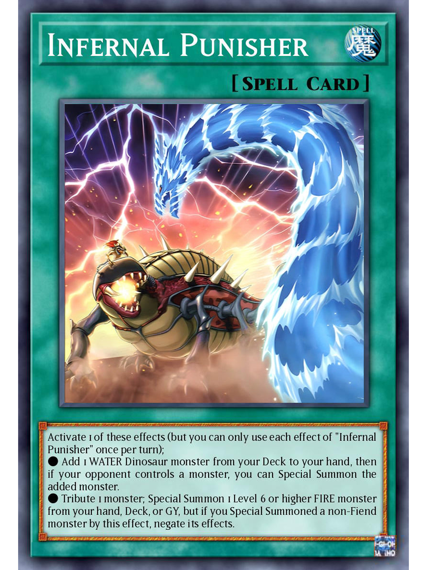 Infernal Punisher - DOOD-EN069 - Common 1st Edition 1