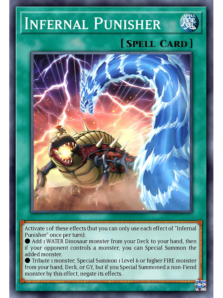 Infernal Punisher - DOOD-EN069 - Common 1st Edition 1