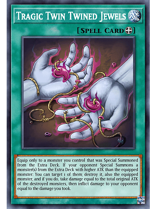 Tragic Twin Twined Jewels - DOOD-EN071 - Common 1st Edition
