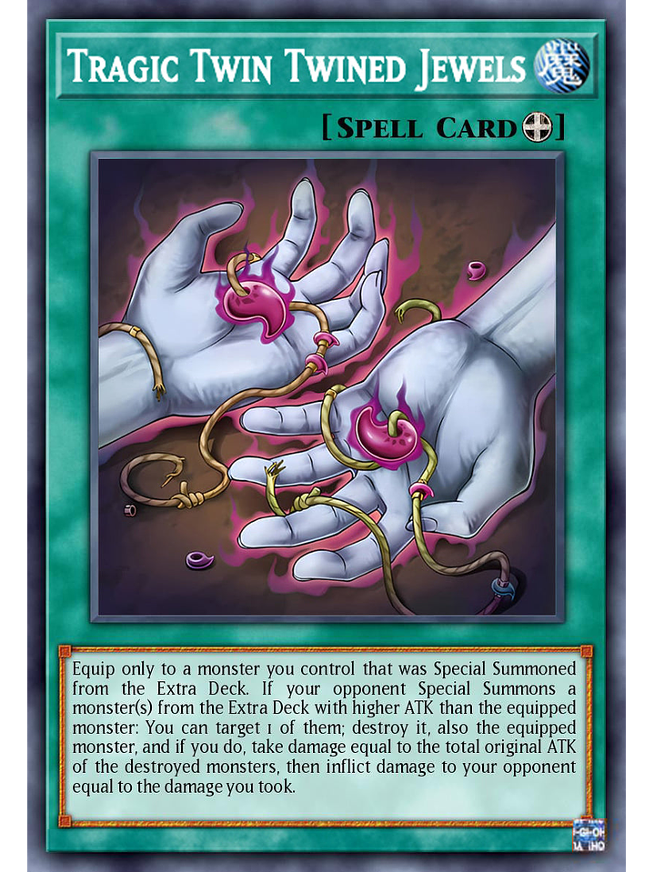 Tragic Twin Twined Jewels - DOOD-EN071 - Common 1st Edition 1