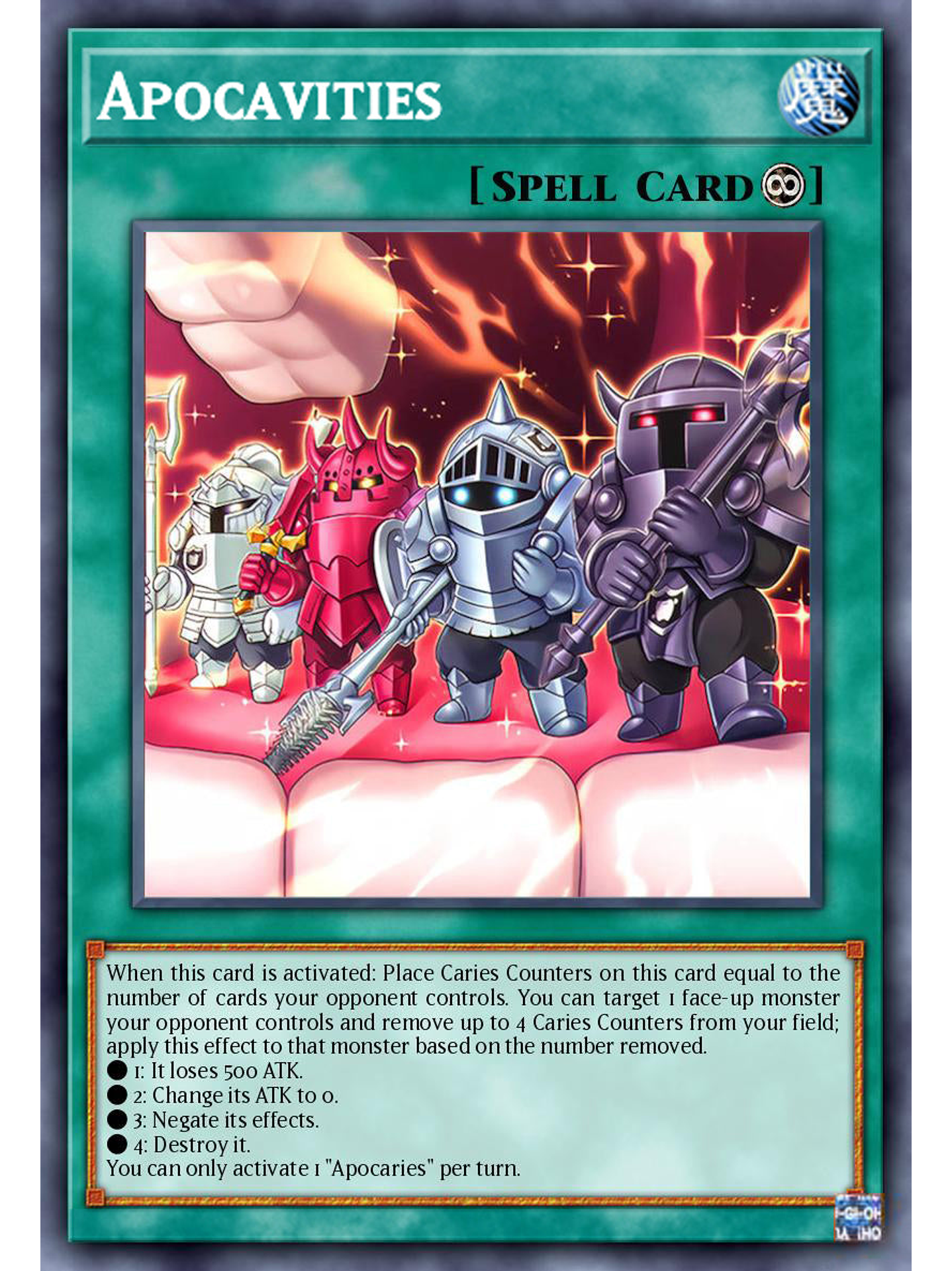 Apocavities - DOOD-EN072 - Common 1st Edition 1