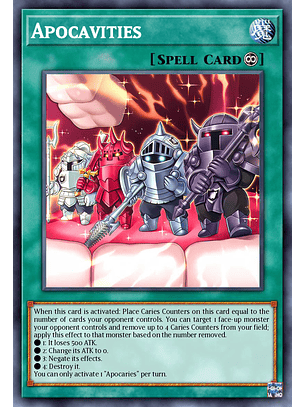 Apocavities - DOOD-EN072 - Common 1st Edition