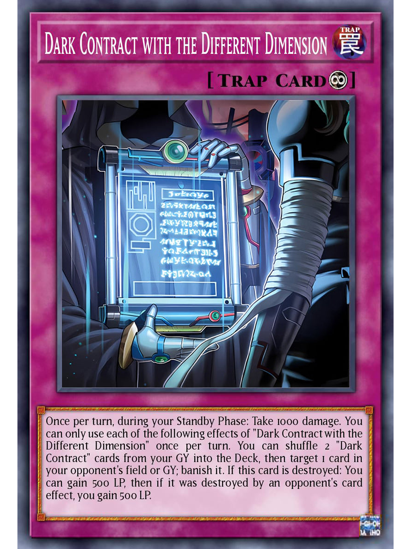 Dark Contract with the Different Dimension - DOOD-EN073 - Common 1st Edition 1