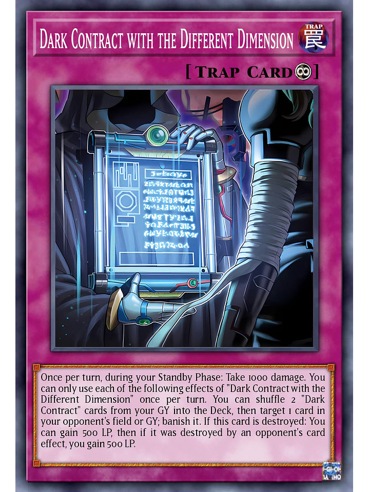 Dark Contract with the Different Dimension - DOOD-EN073 - Common 1st Edition 1