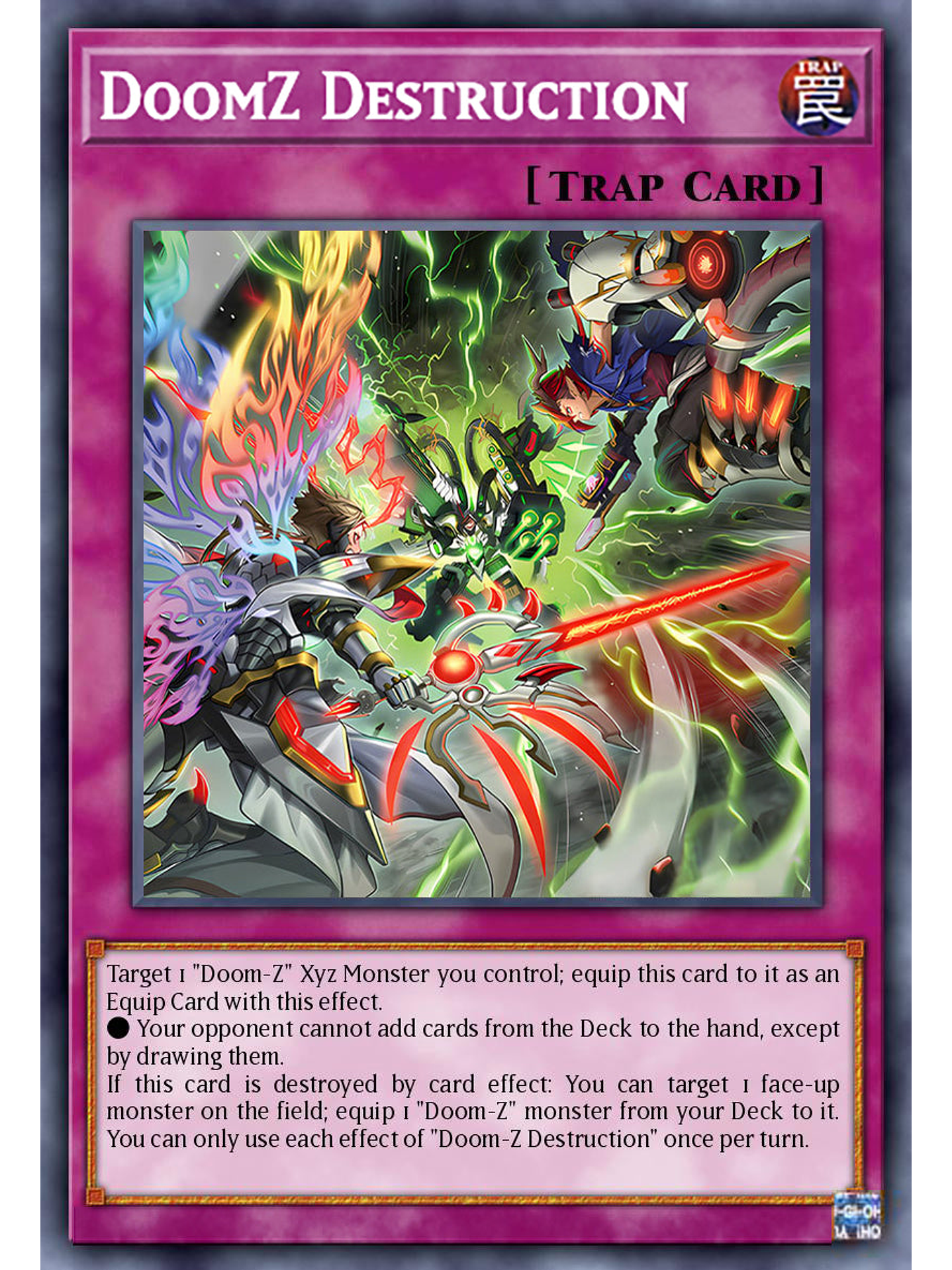 DoomZ Destruction - DOOD-EN074 - Common 1st Edition 1