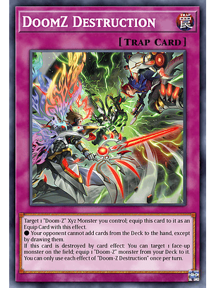 DoomZ Destruction - DOOD-EN074 - Common 1st Edition