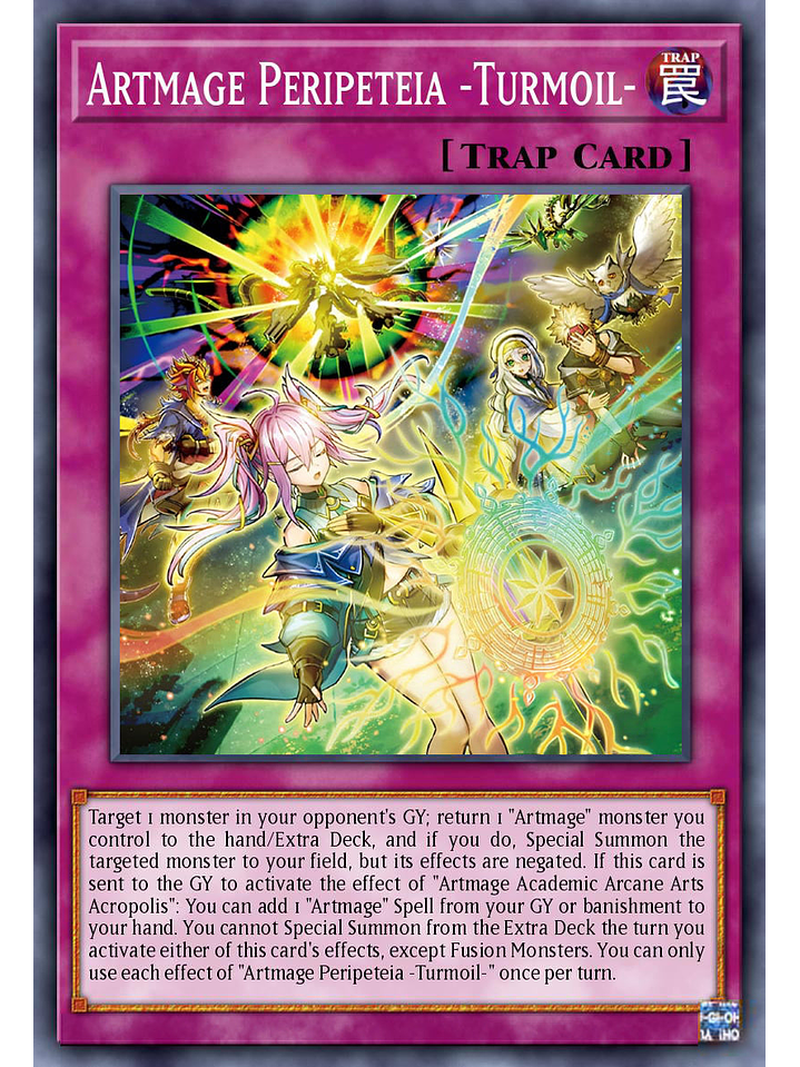 Artmage Peripeteia -Turmoil- - DOOD-EN075 - Common 1st Edition 1