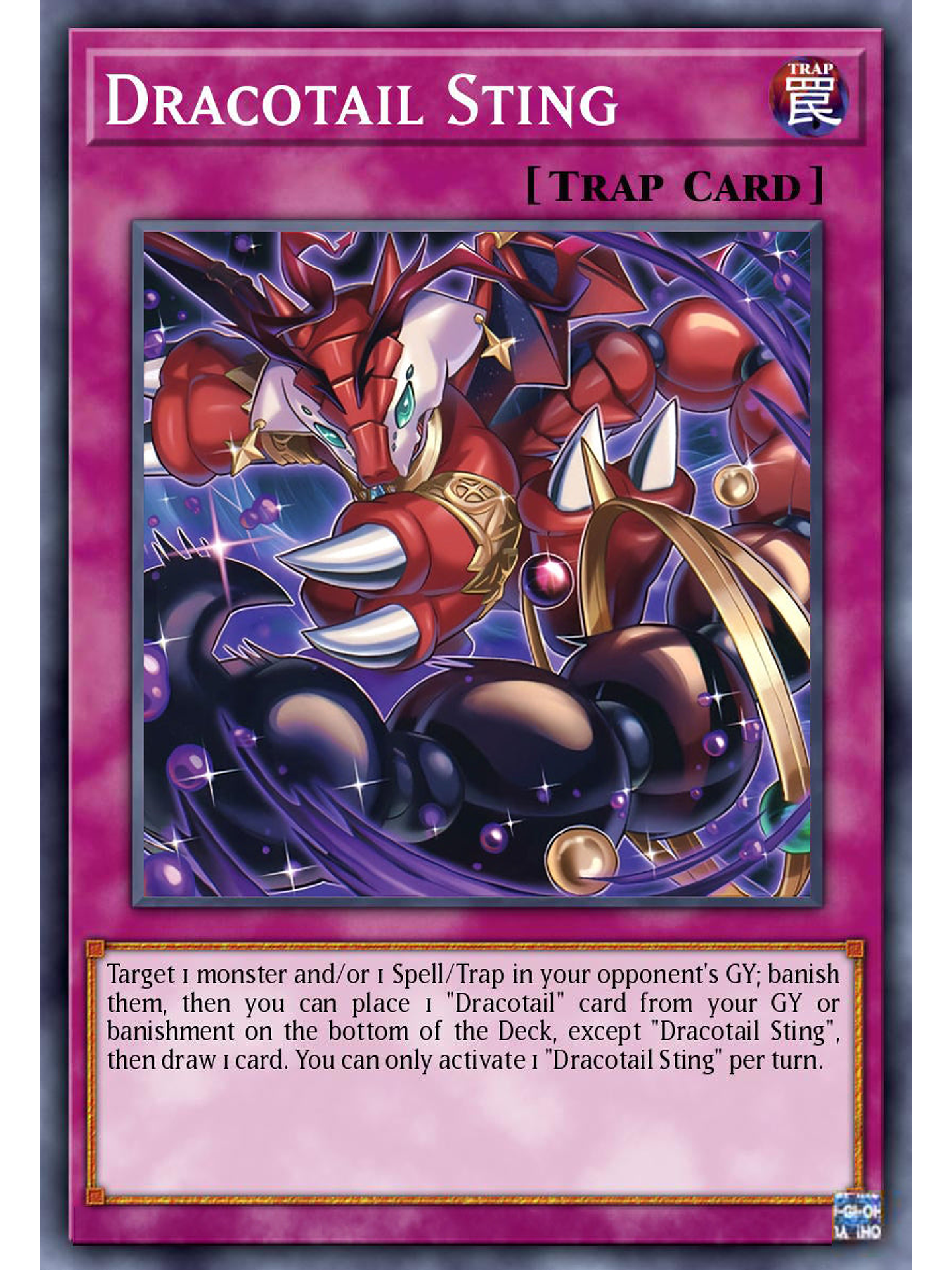 Dracotail Sting - DOOD-EN077 - Common 1st Edition 1