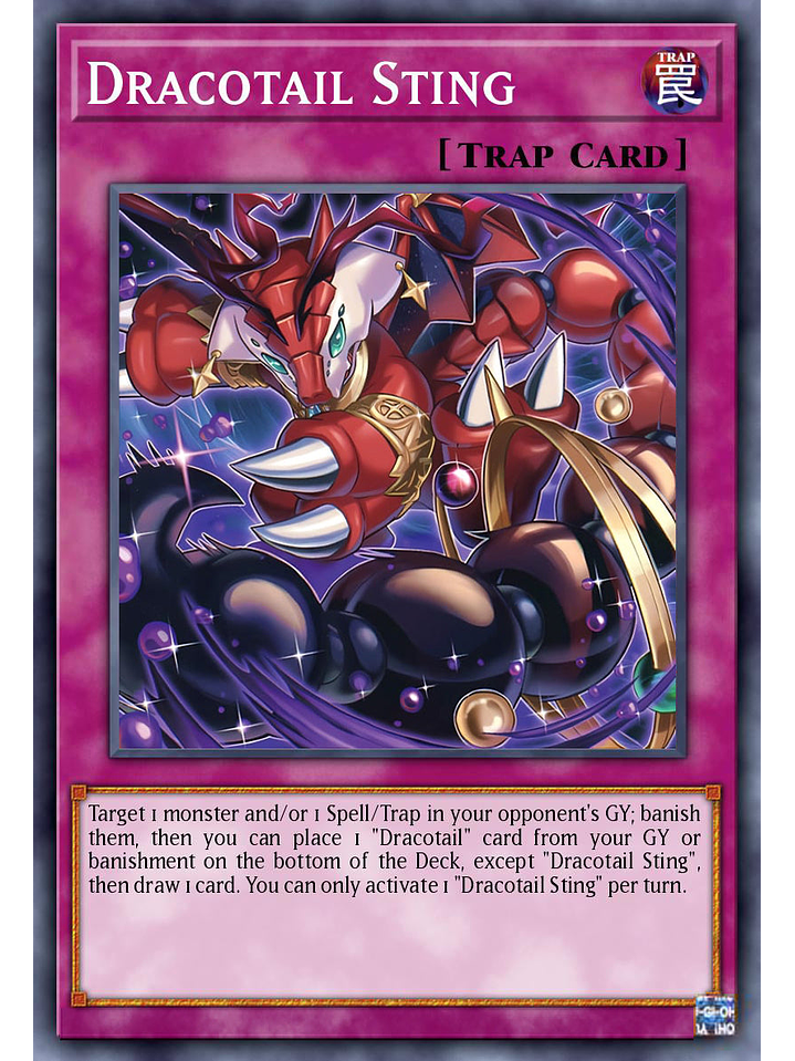 Dracotail Sting - DOOD-EN077 - Common 1st Edition 1