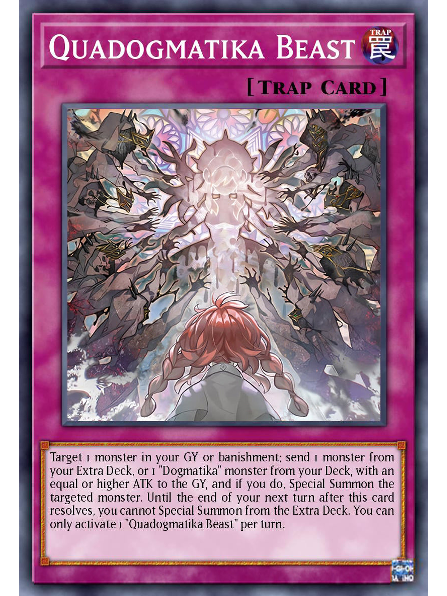 Quadogmatika Beast - DOOD-EN078 - Common 1st Edition 1