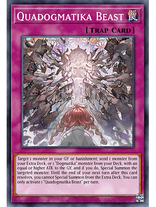 Quadogmatika Beast - DOOD-EN078 - Common 1st Edition