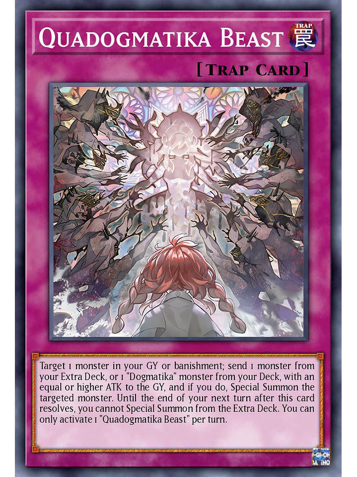 Quadogmatika Beast - DOOD-EN078 - Common 1st Edition 1