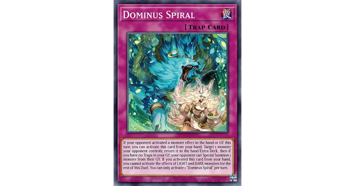 Dominus Spiral - DOOD-EN079 - Secret Rare 1st Edition