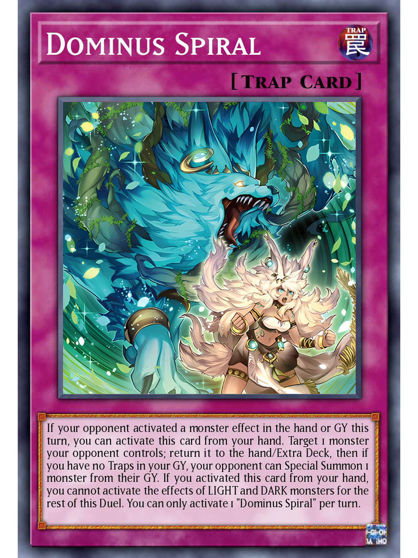 Dominus Spiral - DOOD-EN079 - Secret Rare 1st Edition 1