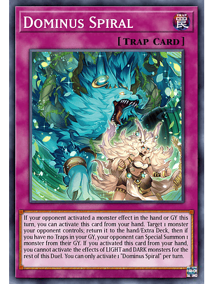 Dominus Spiral - DOOD-EN079 - Secret Rare 1st Edition