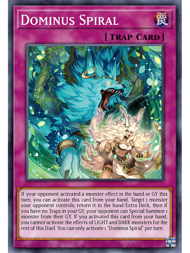 Dominus Spiral - DOOD-EN079 - Starlight Rare 1st Edition 1