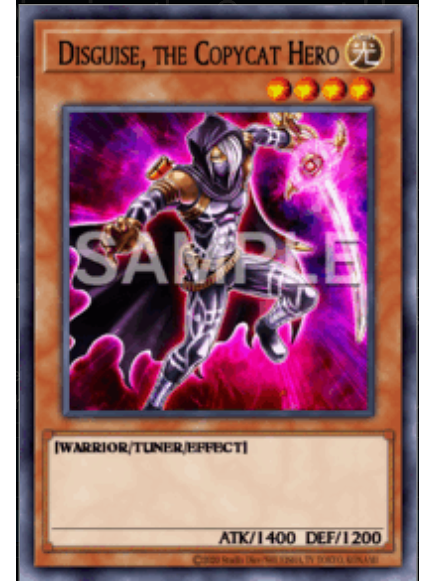 Disguise, the Copycat Hero - DOOD-EN081 - Common 1st Edition 1