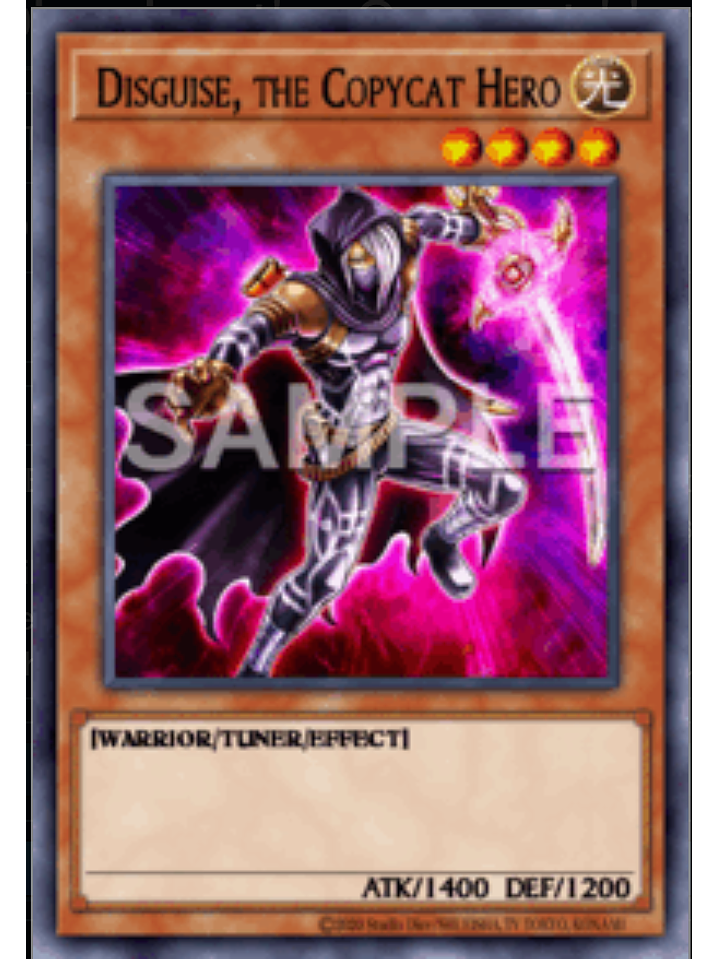 Disguise, the Copycat Hero - DOOD-EN081 - Common 1st Edition 1