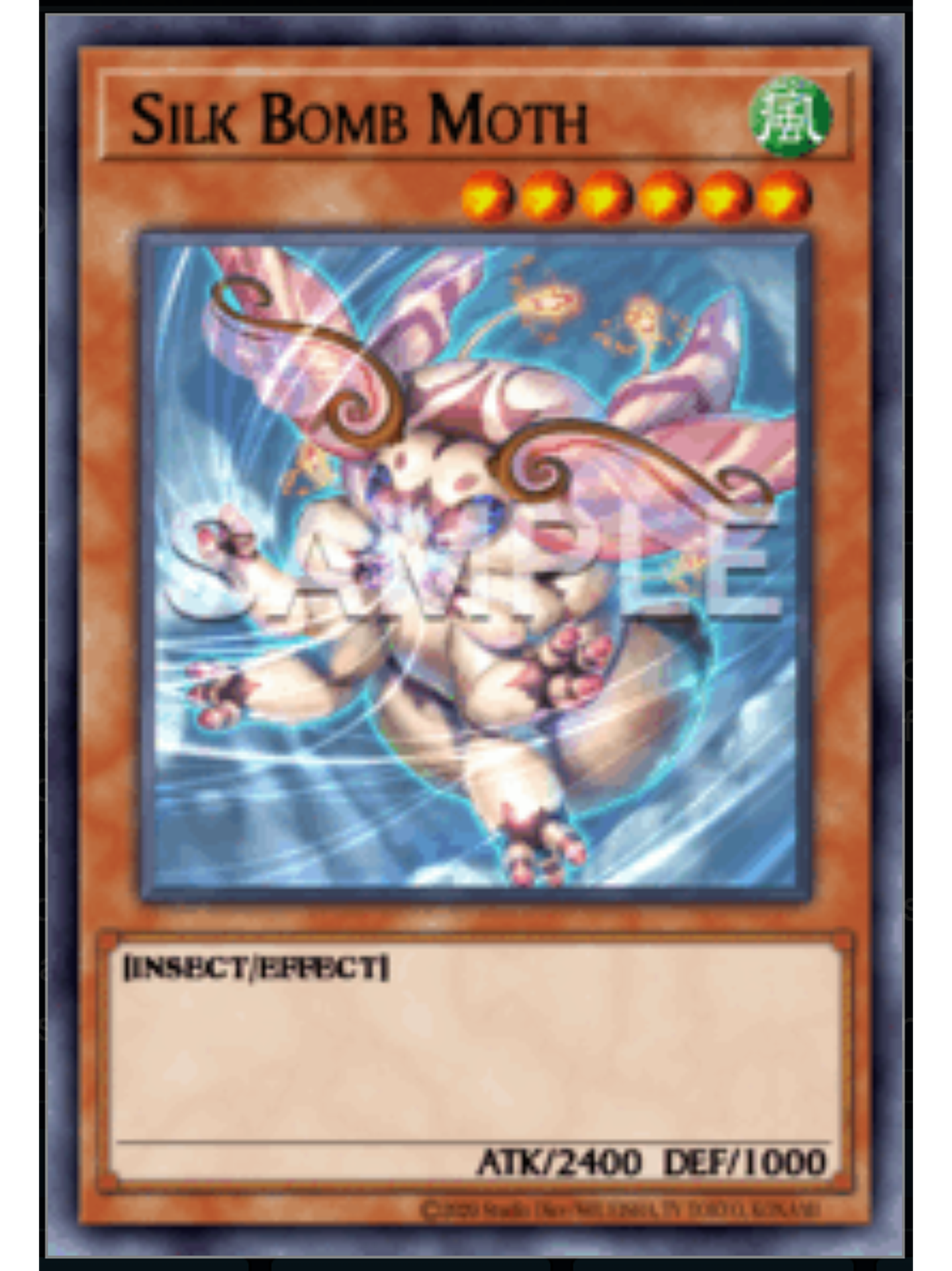 Silk Bomb Moth - DOOD-EN088 - Common 1st Edition 1