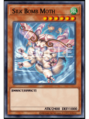 Silk Bomb Moth - DOOD-EN088 - Common 1st Edition