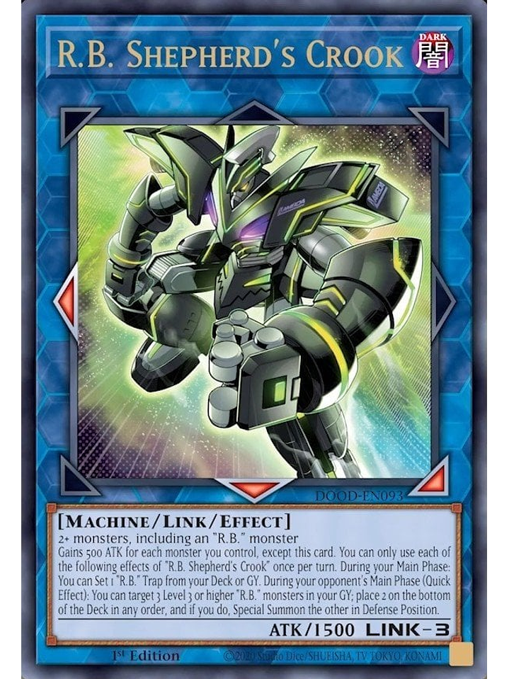 R.B. Shepherd's Crook - DOOD-EN093 - Ultra Rare 1st Edition 1