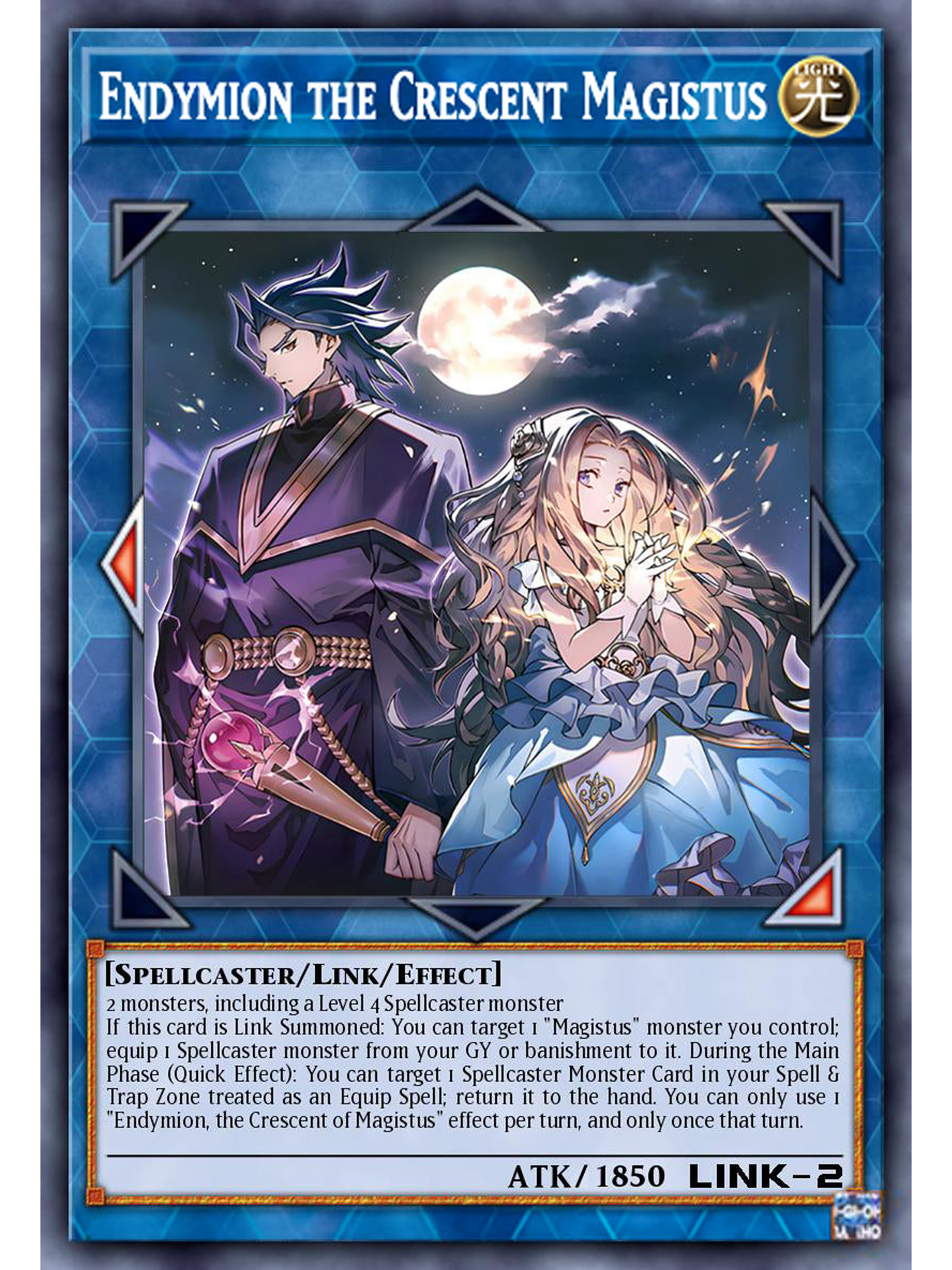 Endymion, the Crescent Magistus - DOOD-EN099 - Super Rare 1st Edition 1