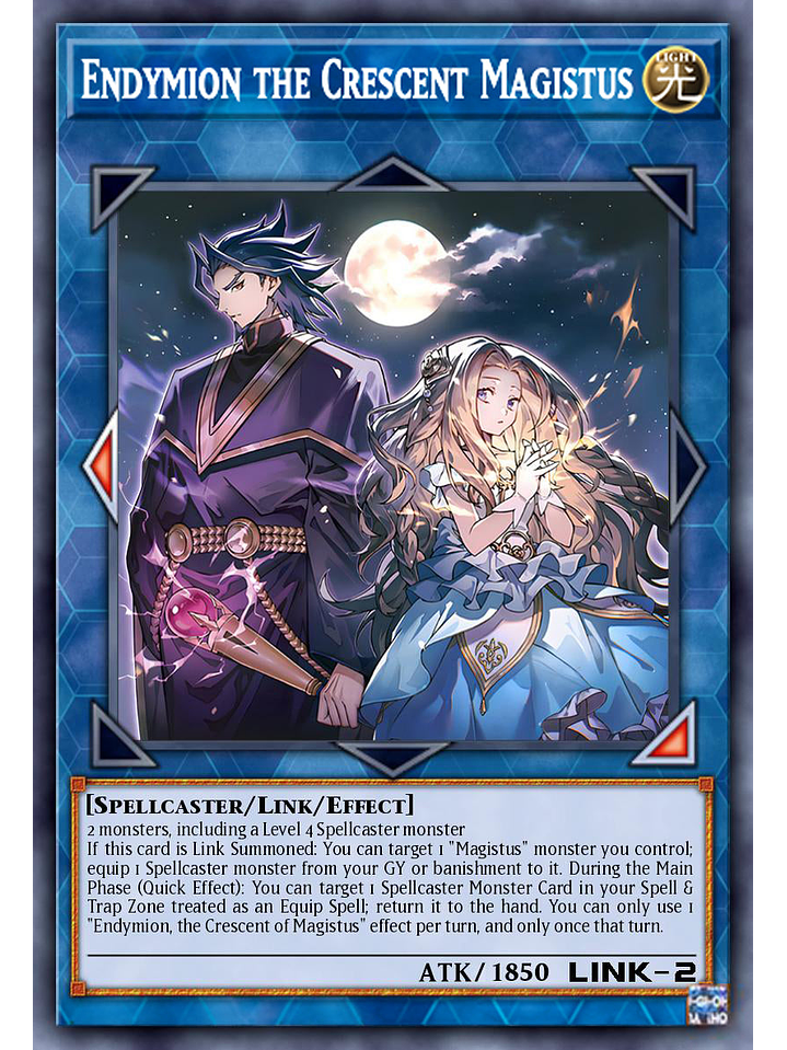 Endymion, the Crescent Magistus - DOOD-EN099 - Super Rare 1st Edition 1