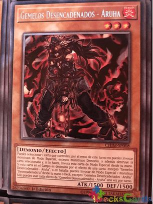 Unchained Twins - Aruha - CHIM-EN008 - Rare 1st Edition