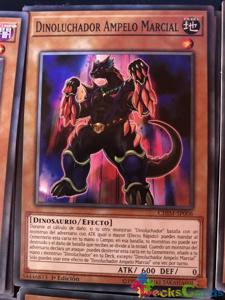 Dinowrestler Martial Ampelo - CHIM-EN006 - Common 1st Edition 1