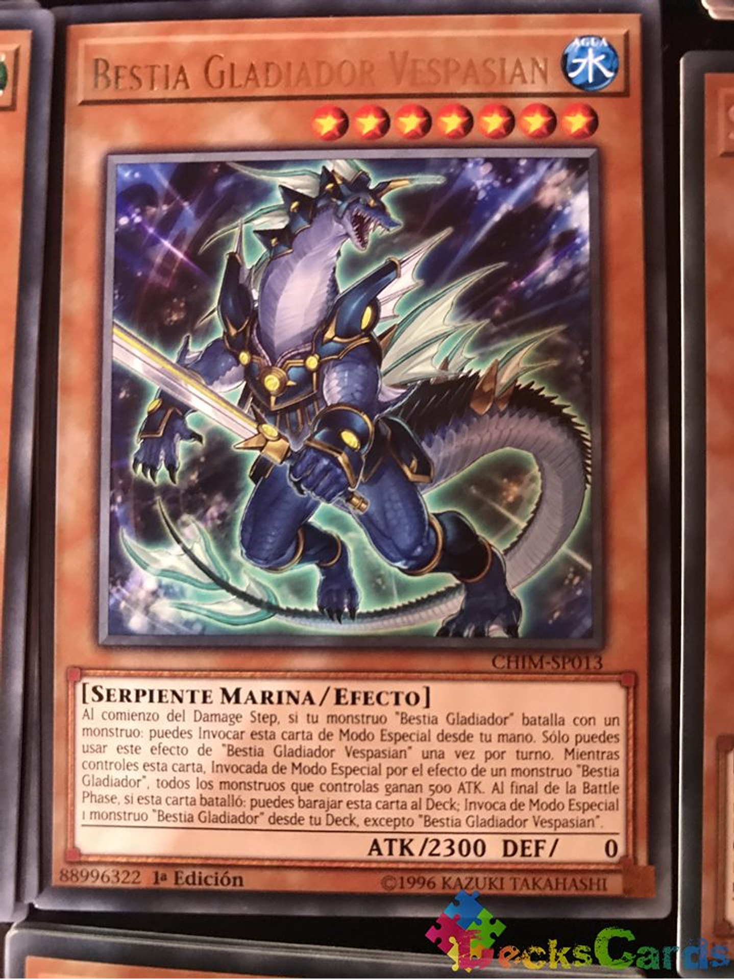 Gladiator Beast Vespasius - CHIM-EN013 - Rare 1st Edition 1