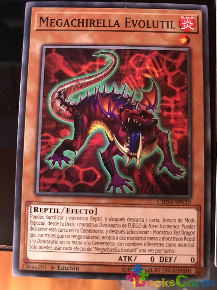 Evoltile Megachirella - CHIM-EN020 - Common 1st Edition 1