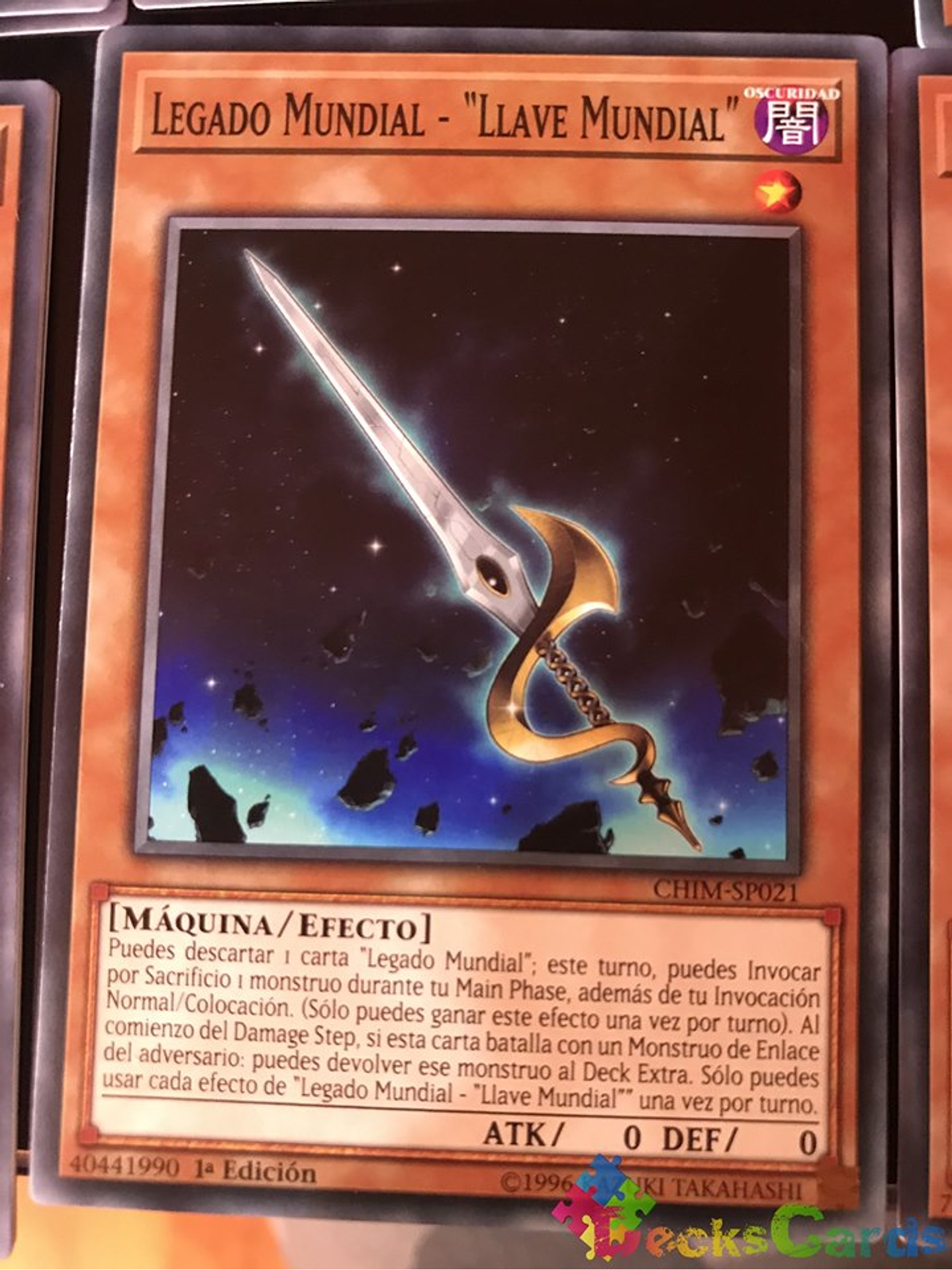 World Legacy - World Key - CHIM-EN021 - Common 1st Edition 1