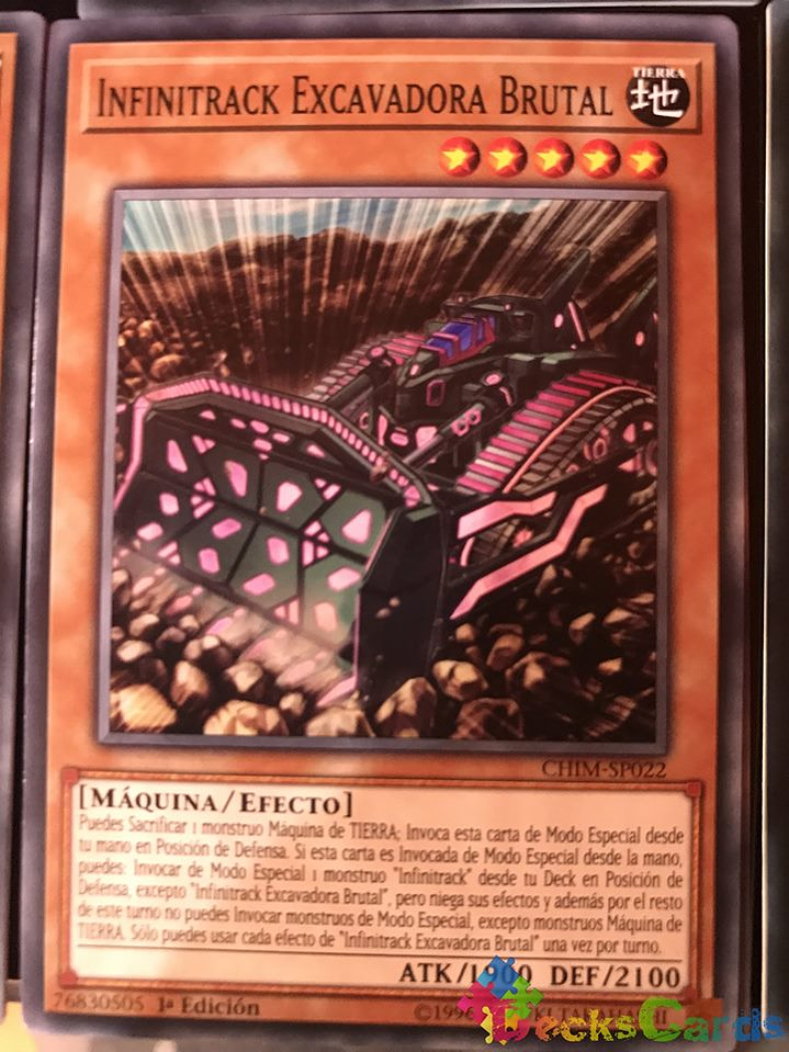 Infinitrack Brutal Dozer - CHIM-EN022 - Common 1st Edition 1