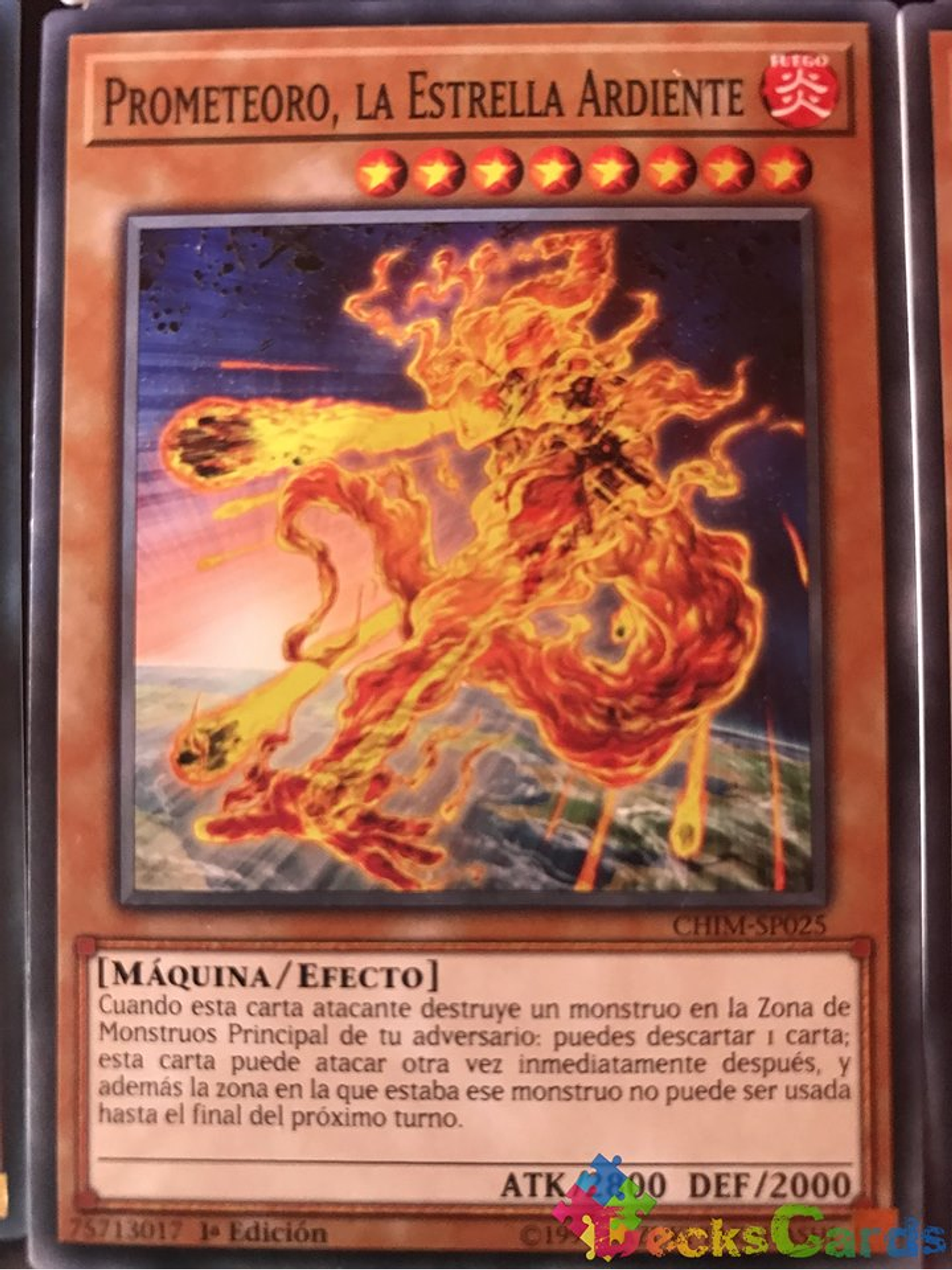Prometeor, the Burning Star - CHIM-EN025 - Common 1st Edition 1