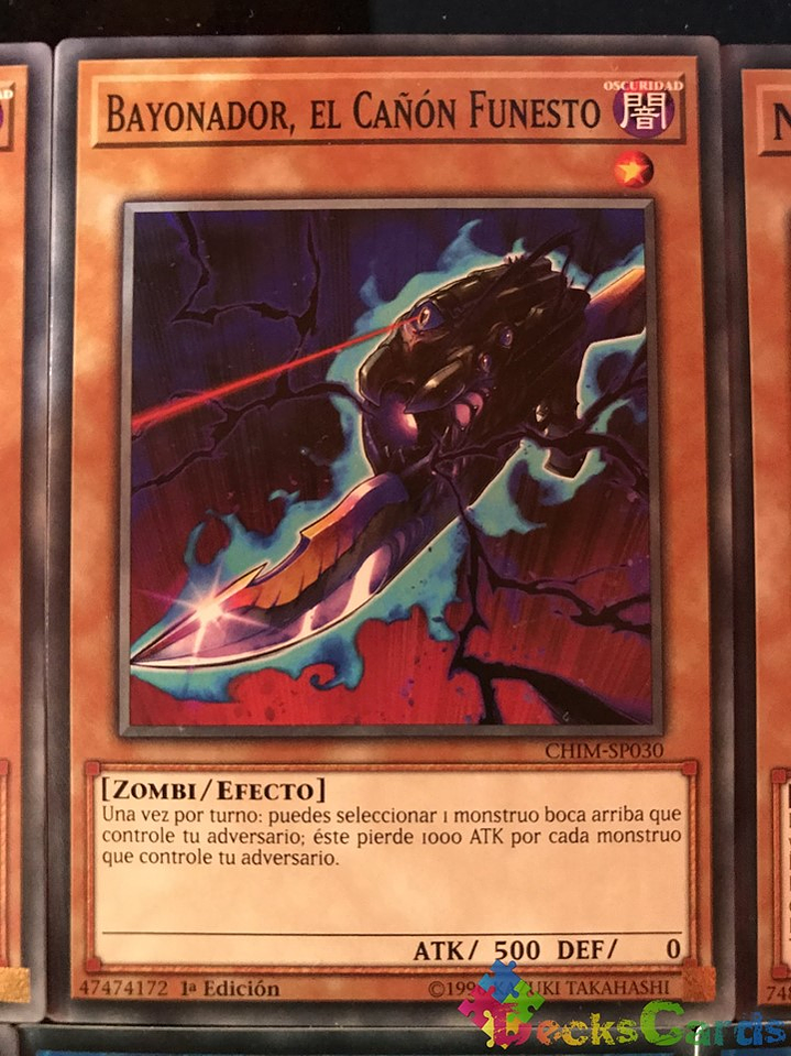 Bayonater, the Baneful Barrel - CHIM-EN030 - Common 1st Edition 1